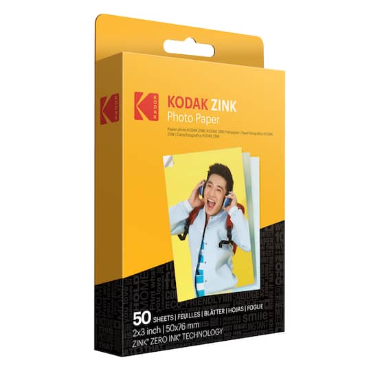 KODAK ZINK® 2" x 3" Photo Paper, 50 Sheets